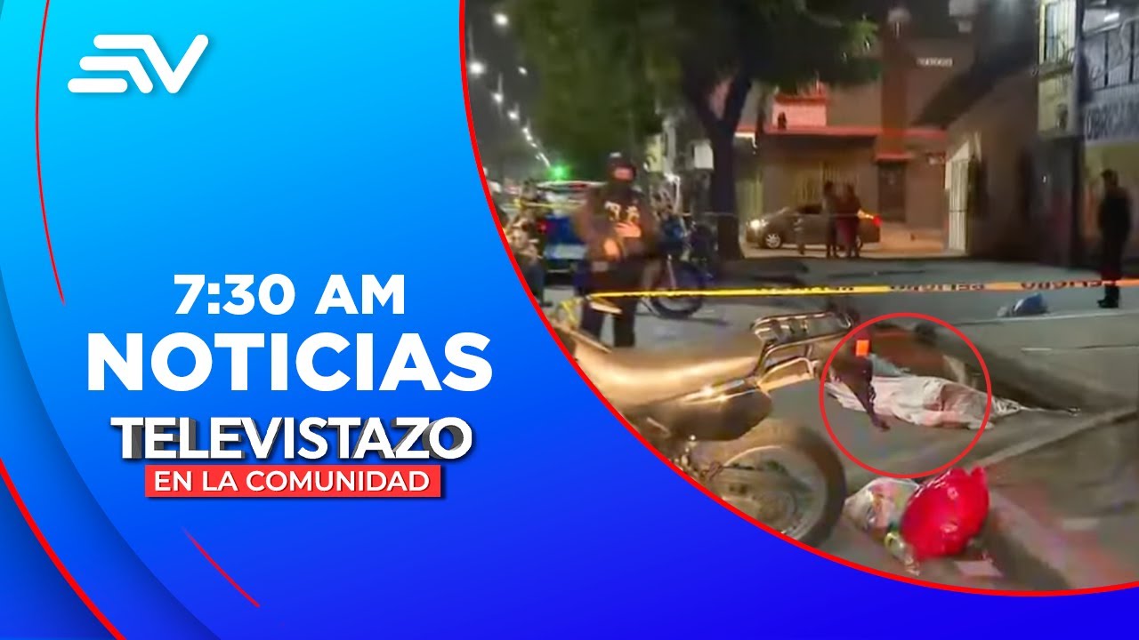 Un trabajador del Puerto fue asesinado en la Av. Pío Jaramillo  | Televistazo | Ecuavisa