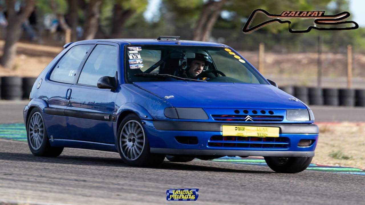 POV 4K Hot Lap - Citroen Saxo 8v - Circuit de  Calafat 