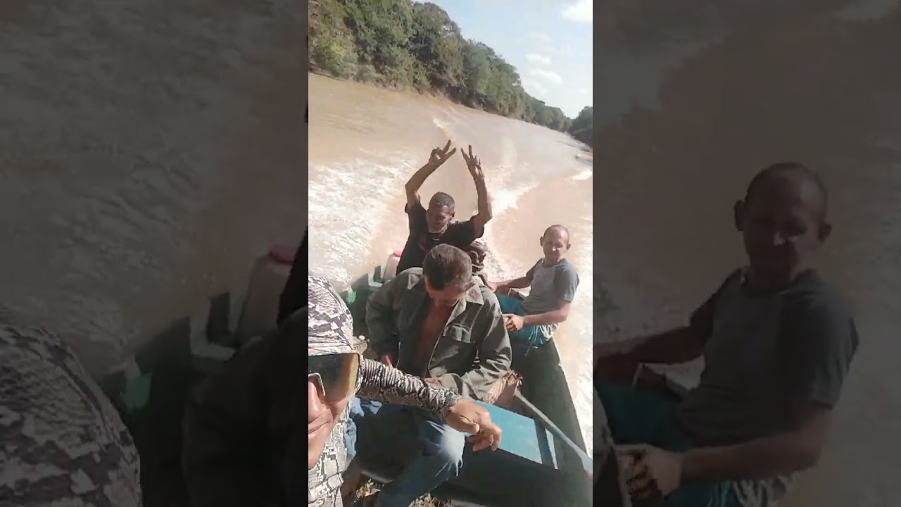 Pesca en R&iacute;os llaneros Venezuela👍👍🎣🎣🎣
