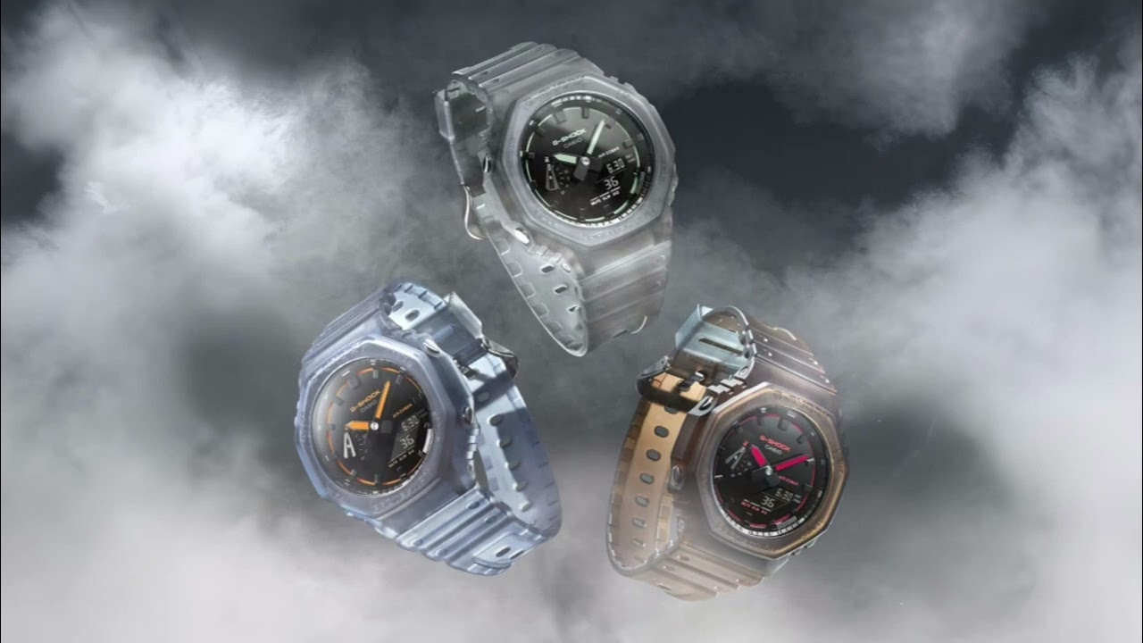 Casio launches three GA-2100K G-Shock watches in the US with nightclub-inspired design
