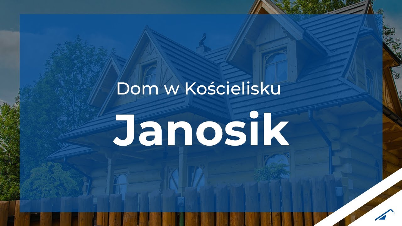 Blachotrapez Gont Blaszany Janosik - realizacja dachu domu w stylu góralskim z gontem - Kościelisko