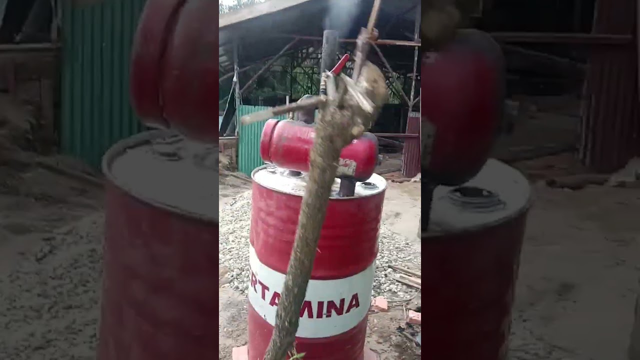 boiler sederhana dari drum