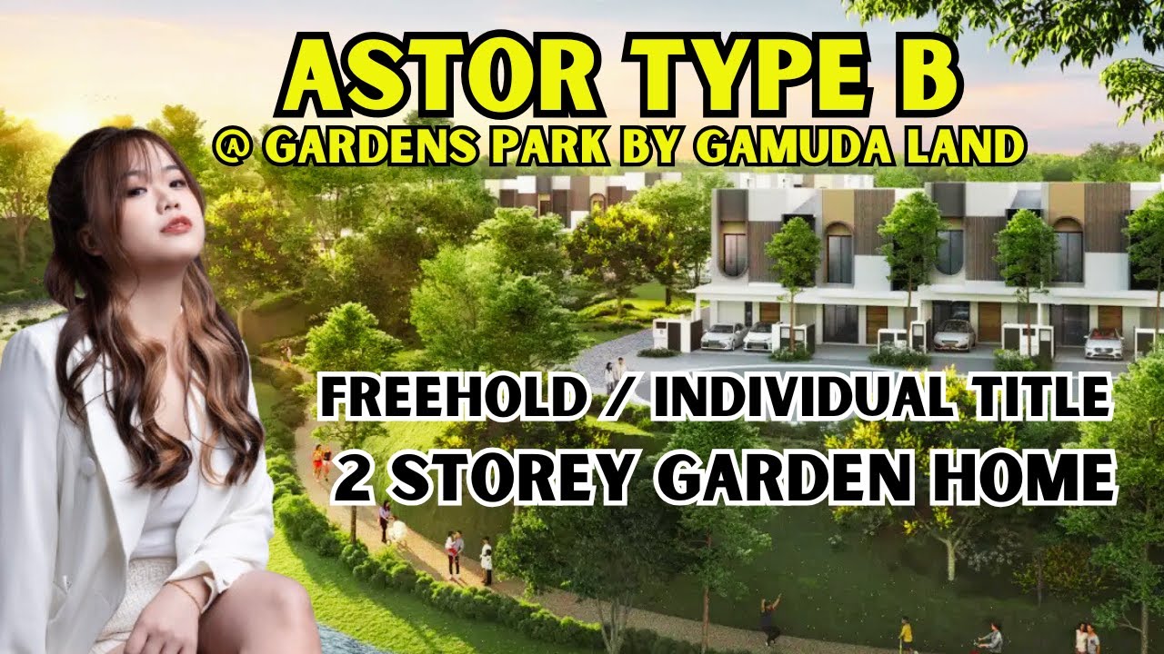 Astor Gardens Park freehold link house by Gamuda Land.