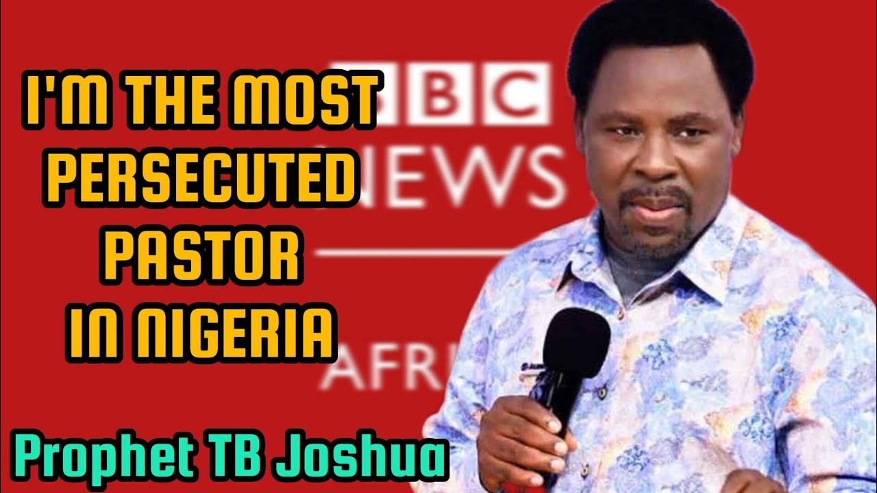 I'm the most Persecuted Pastor in Nigeria 🇳🇬Prophet TB JOSHUA SPEECH 😭😭😭😭😭