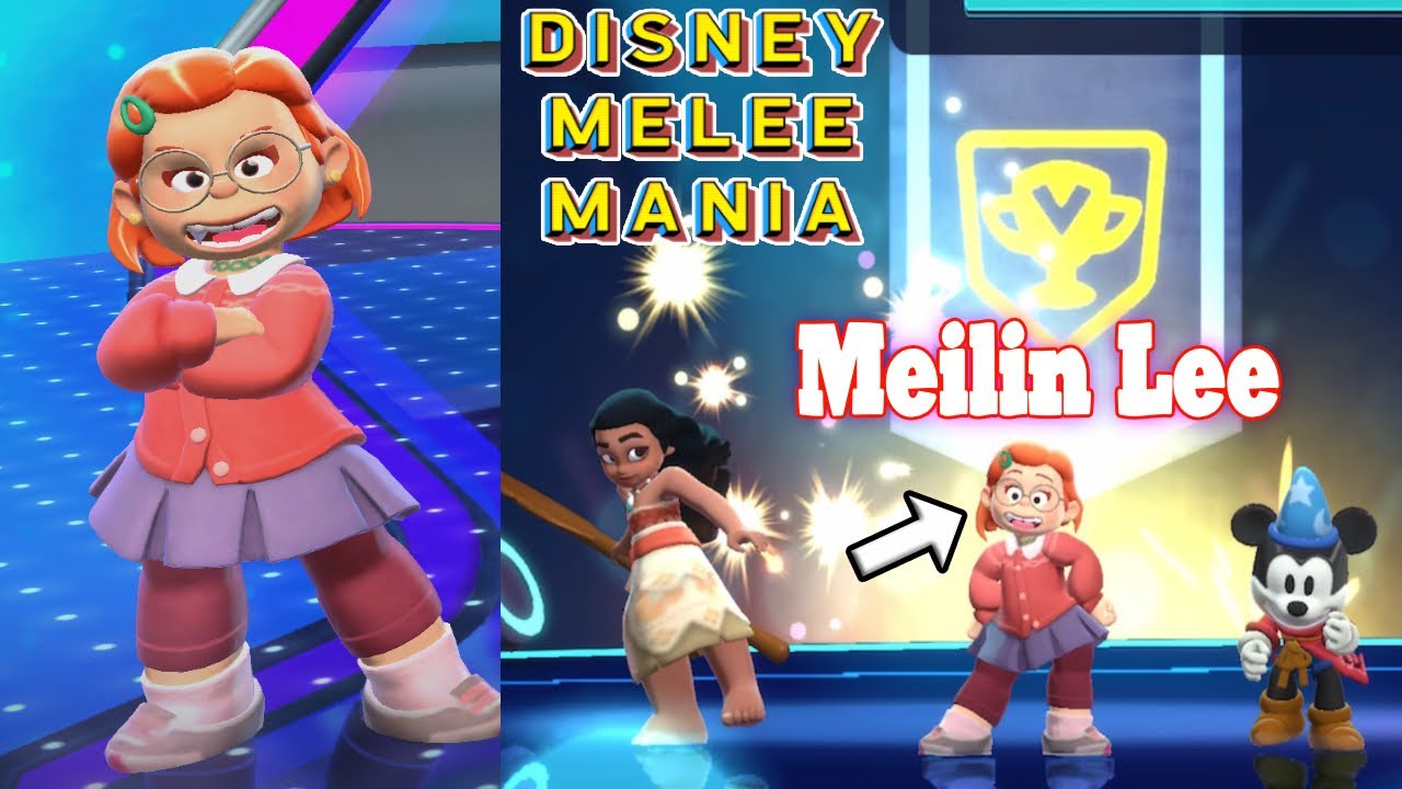 Meilin lee is Super OP for now! 💪 - Disney Melee Mania