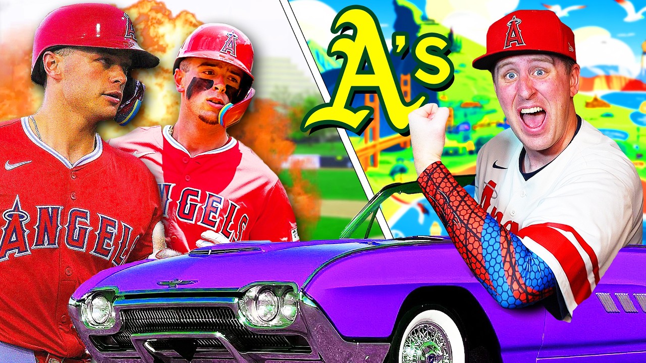 ROAD TRIP TO SEE THE ANGELS DOMINATE THE A'S IN SACRAMANETO!