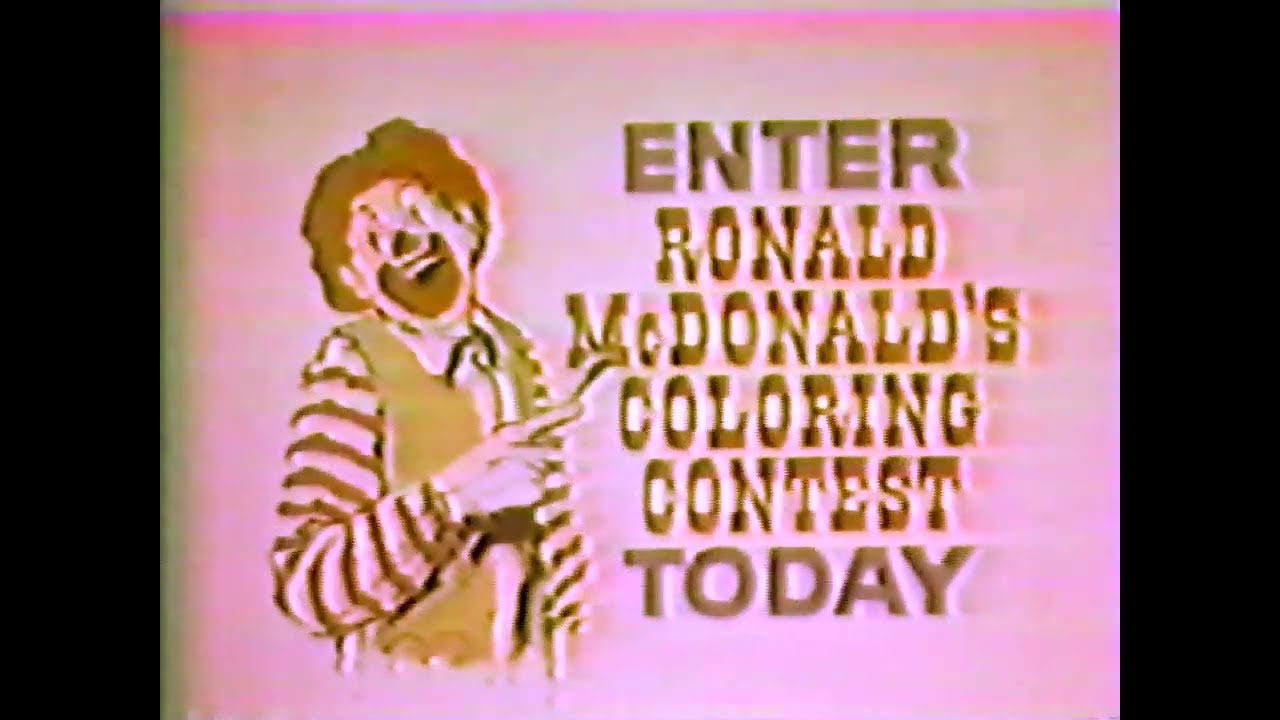 McDonald's - Coloring Contest (1967)