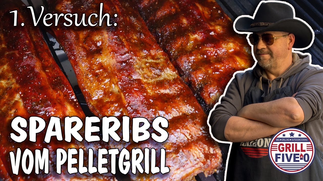 Spareribs vom Pelletsmoker | Wir weihen den Traeger Pro 780 mit Baby Back Ribs ein | Grill Five-0🤠