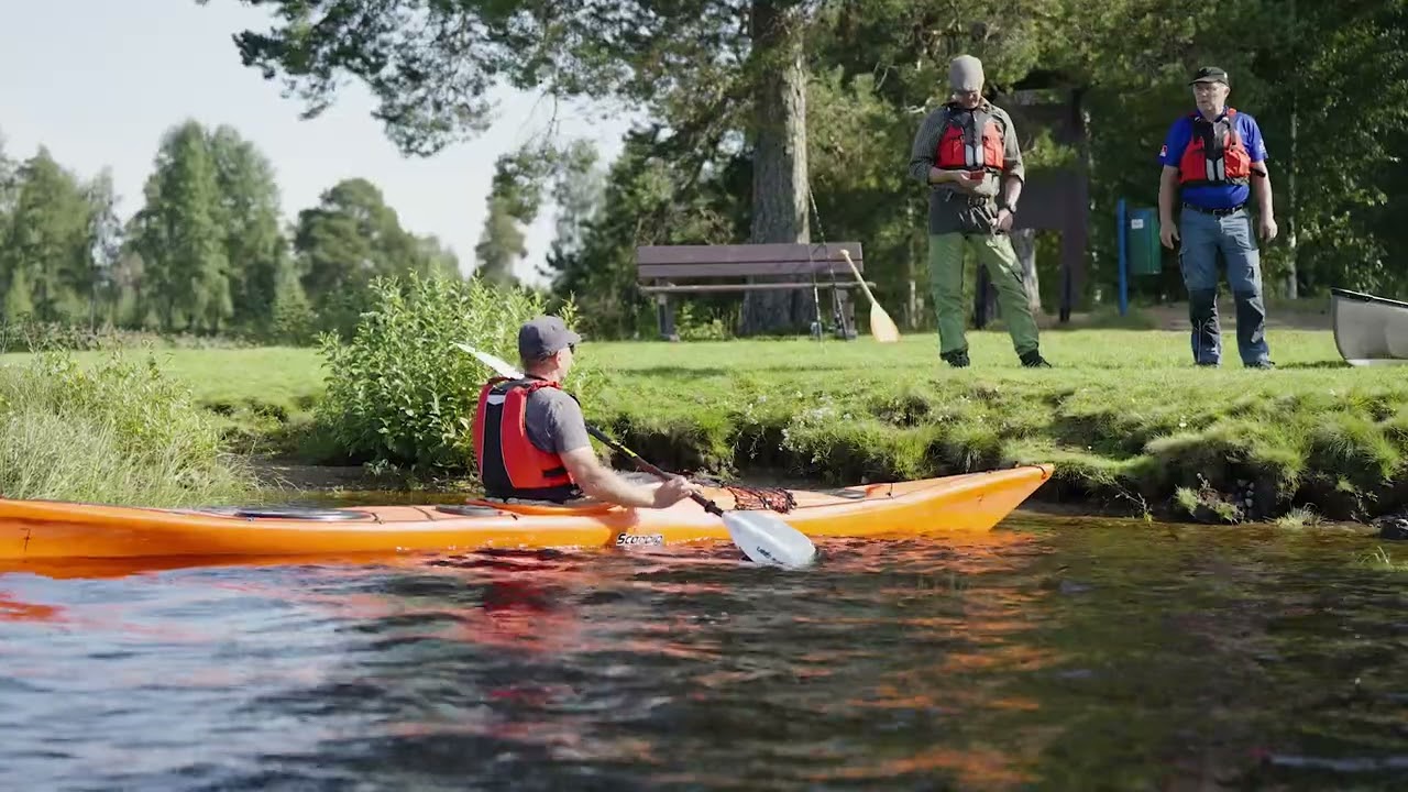 Kainuun tervareitti - kolmen etapin vesiretkeilyreitti