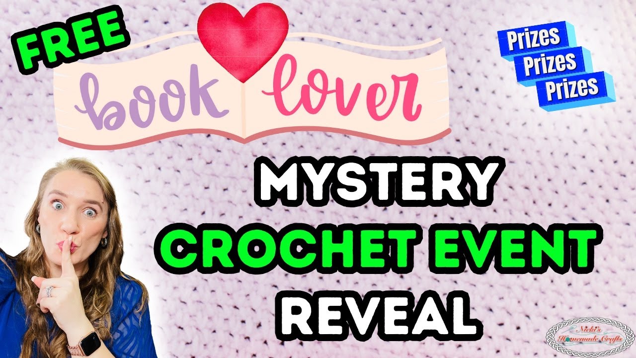 Crochet + Books?! The Big Reveal You’ve Been Waiting For!! Plus PRIZES!