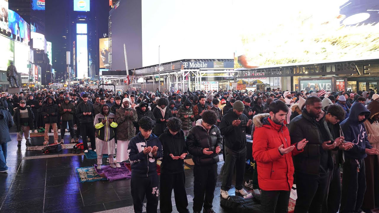 Taraweeh in Times Square 2026 (OFFICIAL STREAM)