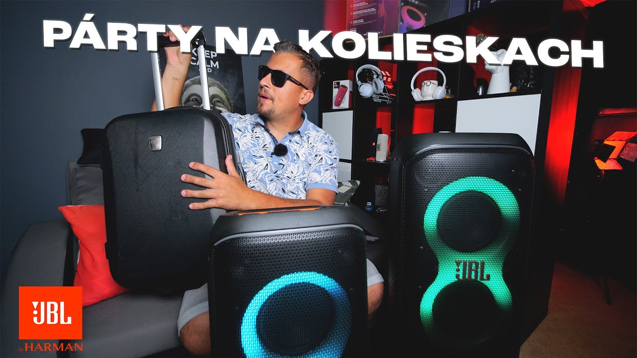 Párty Na Kolieskach - Unboxing JBL PartyBox Stage 320 a JBL PartyBox Club 120