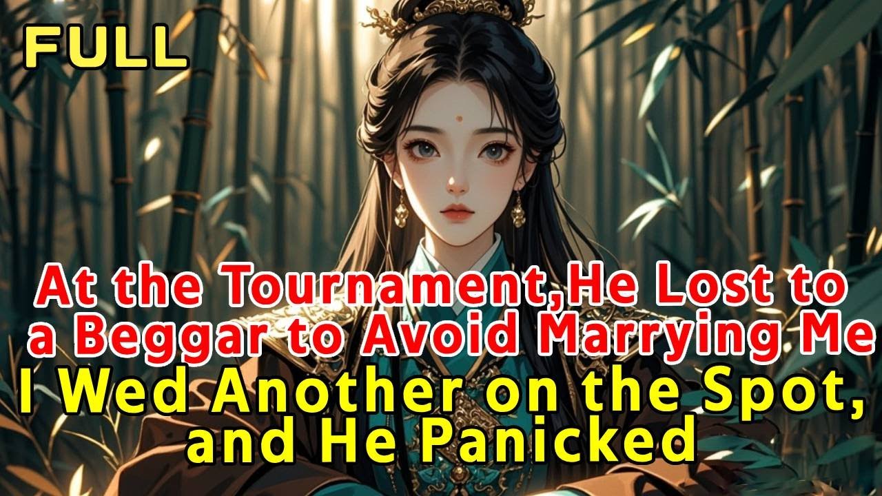 At the Tournament,He Lost to a Beggar to Avoid Marrying Me—I Wed Another on the Spot,and He Panicked