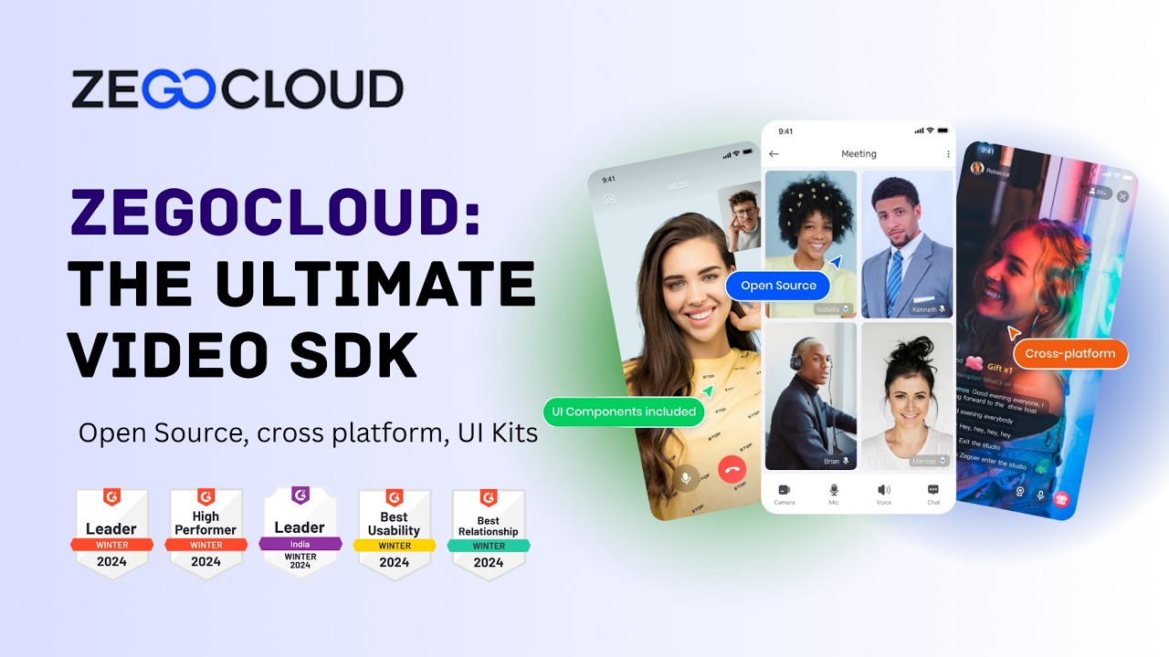 Build a Video Calling App in 5 Minutes | ZEGOCLOUD Video Call UI Kit Tutorial (React)