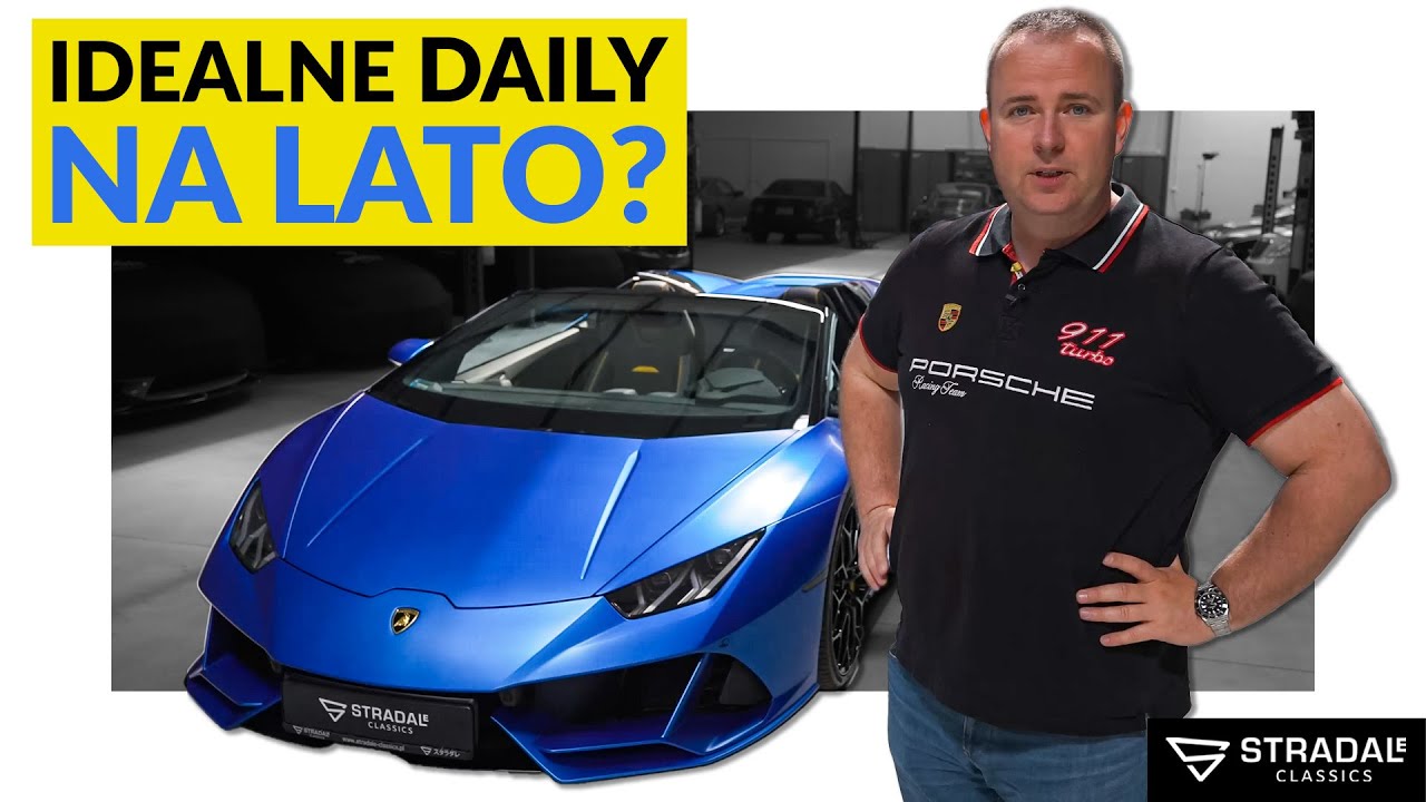 TO UZALEŻNIA! Lamborghini Hurac&aacute;n EVO Spyder.