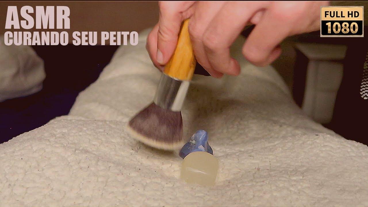 ASMR ○ CUIDANDO DO SEU PEITO | Para aquele 1% que não consegue relaxar