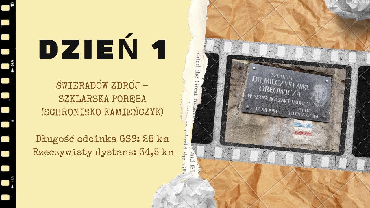 Główny Szlak Sudecki   Dzień 1   Świeradów Zdrój   Schronisko Kamieńczyk Szklarska Poręba