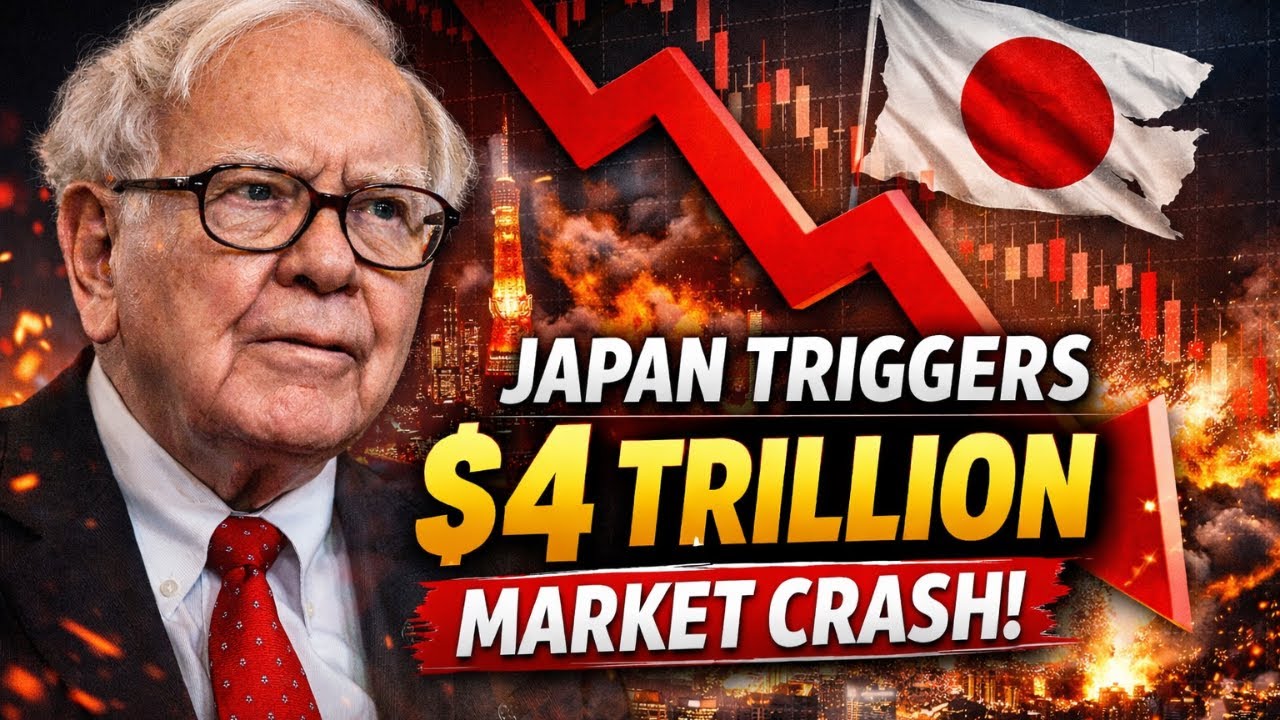 Japan Just Pulled the Trigger: How a $4 Trillion Global Market Crash Could Begin Today