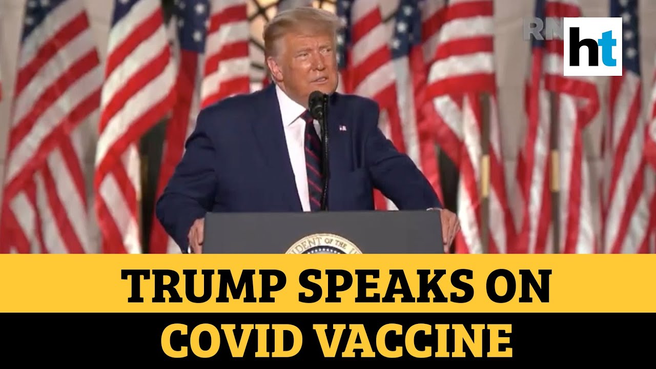 ‘US will crush coronavirus with vaccine by year end’: Donald Trump