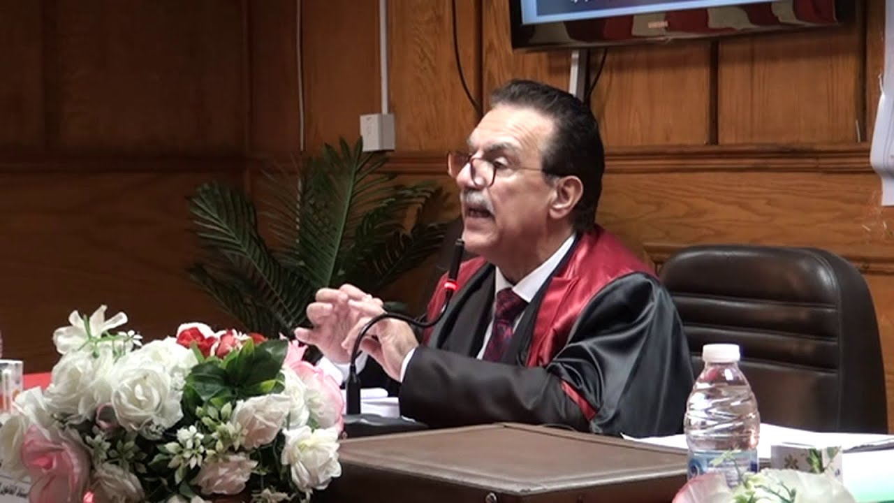 مناقشة الدكتوراه۱۲/۱۳/ ٢٠٢٥ لجنة المناقشة ا.د/مدحت  عبد العزيز لواء.د/أيمن الزيني د/مصطفي عبد الكريم