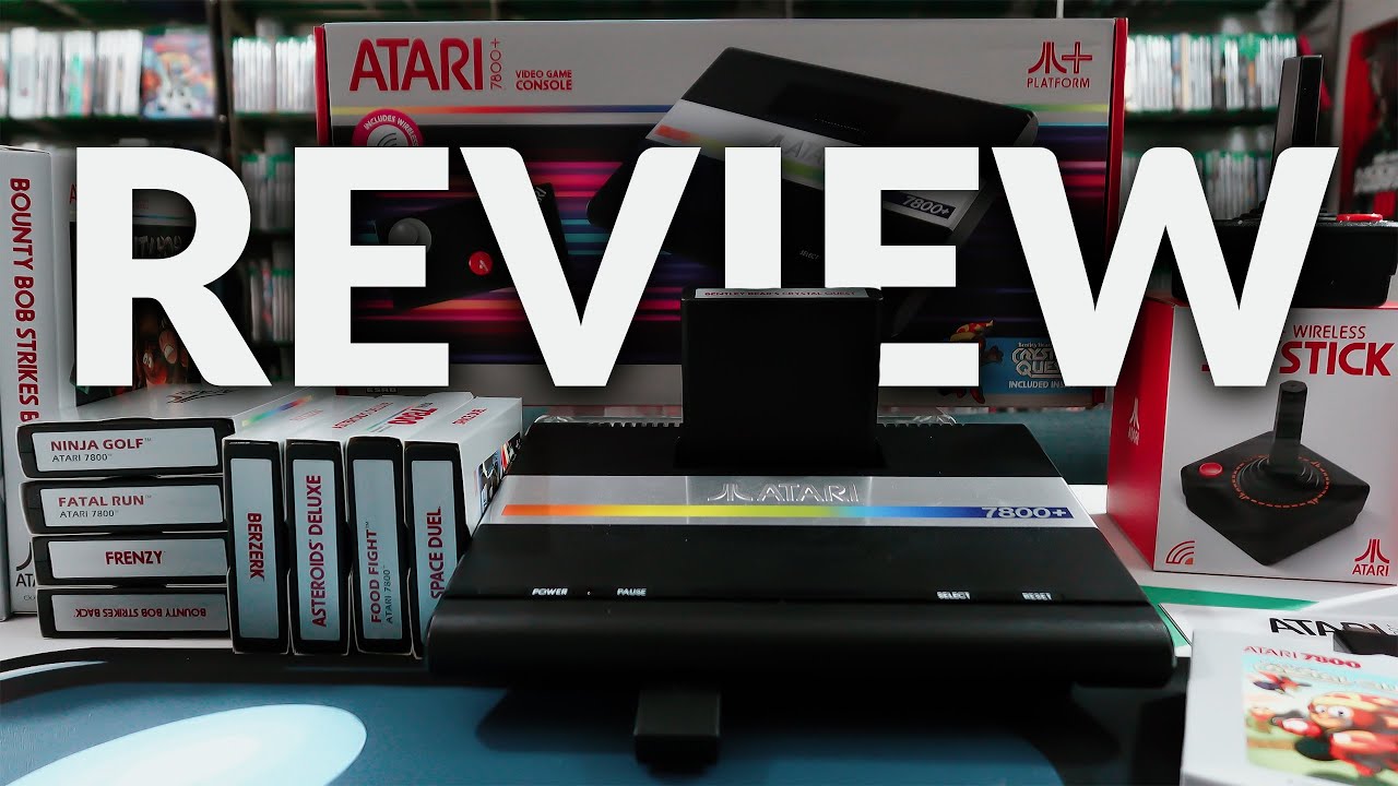 First Look Atari 7800+ - Updated Blast From The Past!!