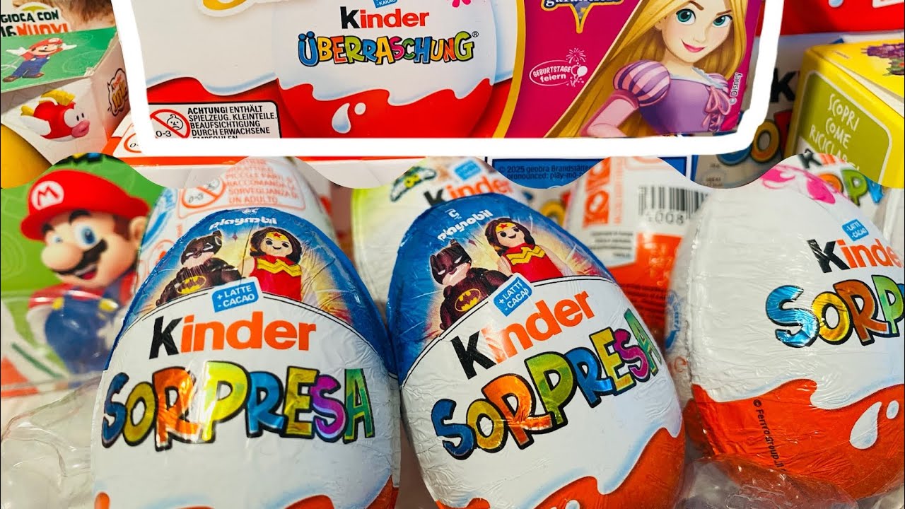 Playmobil Maxi Kinder Surprise ASMR Unboxing 