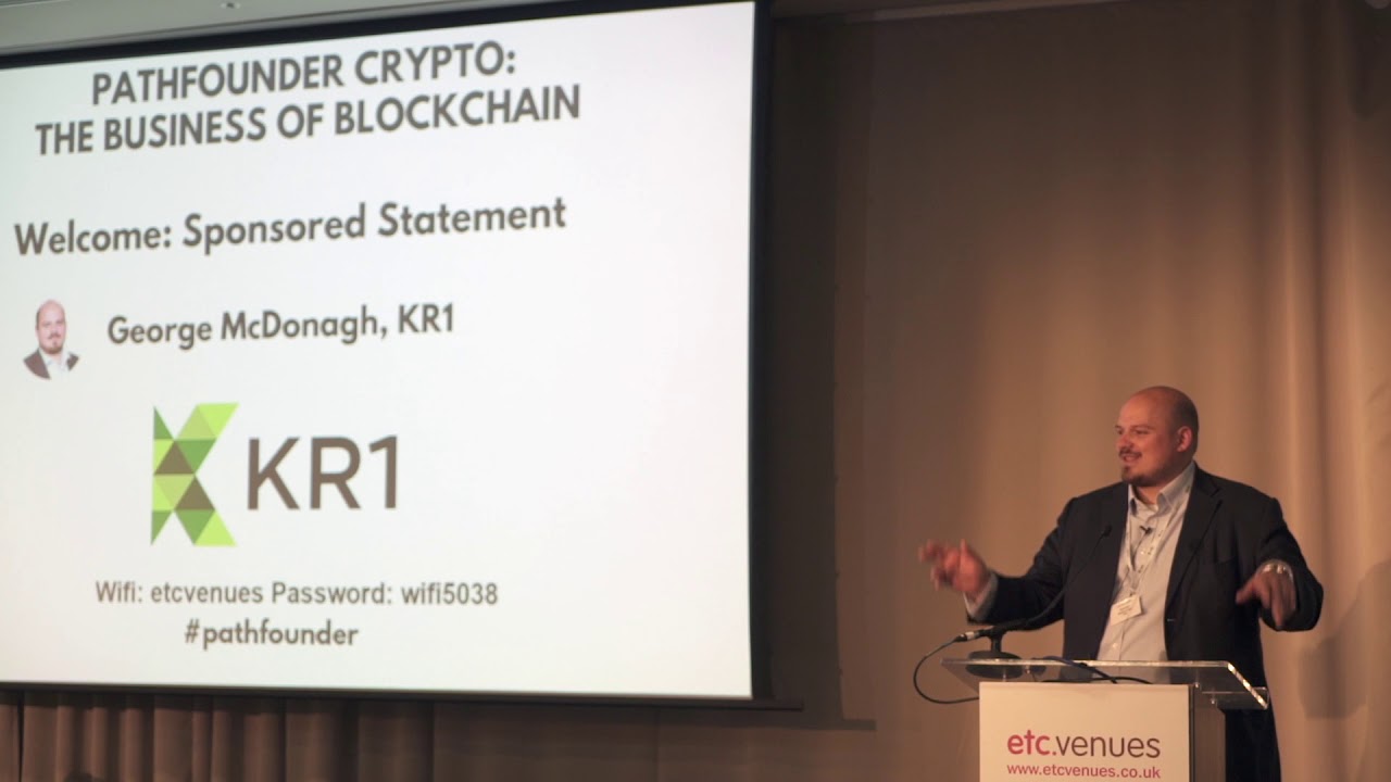 George Mcdonaugh- Sponsor Intro - Pathfounder Crypto Economics Conference