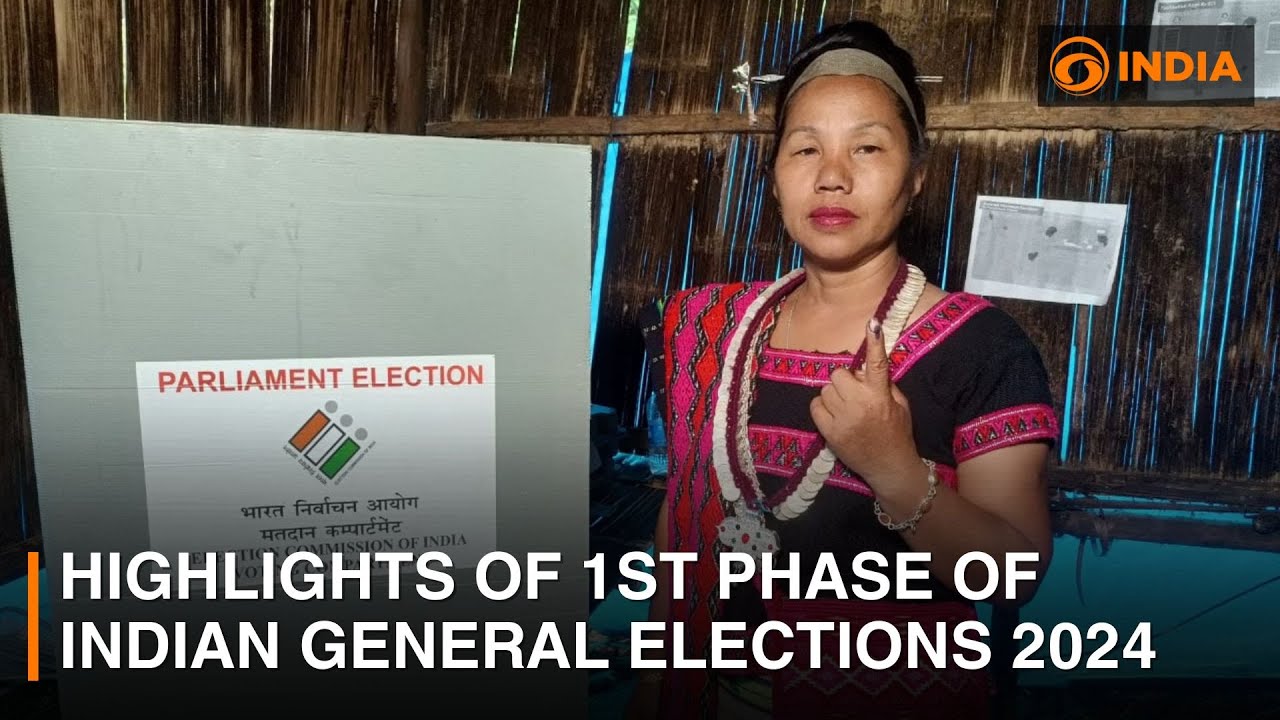Highlights of 1st Phase of Indian General Elections 2024 | DD India