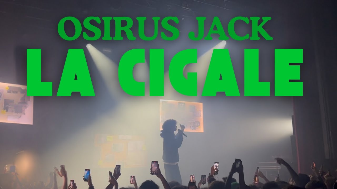 OSIRUS JACK : CONCERT À LA CIGALE