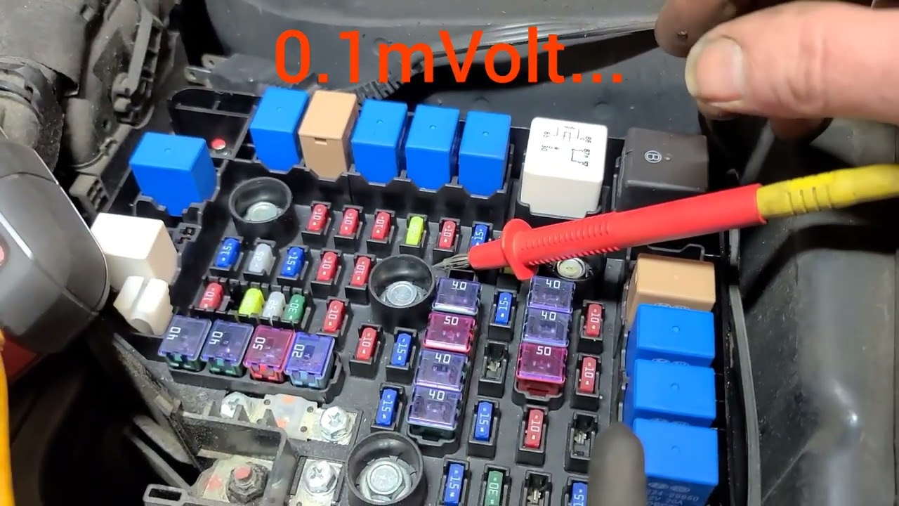 2012 Hyundai SantaFe Parasitic Draw Testing Take 2