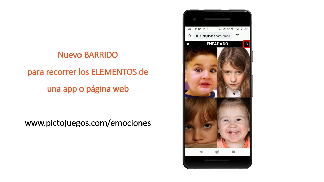 Barrido por elementos con Mouse4all