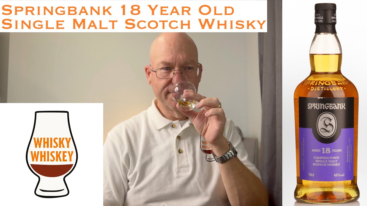 Виски, выпуск 167: Односолодовый шотландский виски Springbank 18 лет.