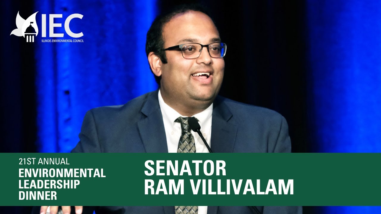 Sen. Ram Villivalam Accepts the Achievement Award  |  2023 IEC Dinner