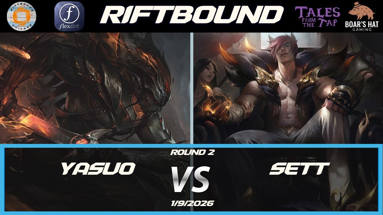 Yasuo VS Sett   [Riftbound Gameplay Round 2]