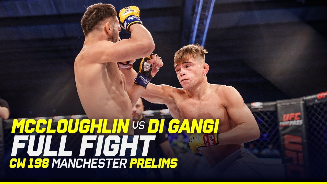 WHAT A FIGHT 🔥 | Jack McCloughlin vs. Enrico Di Gangi | CW 198 Manchester Full Fight