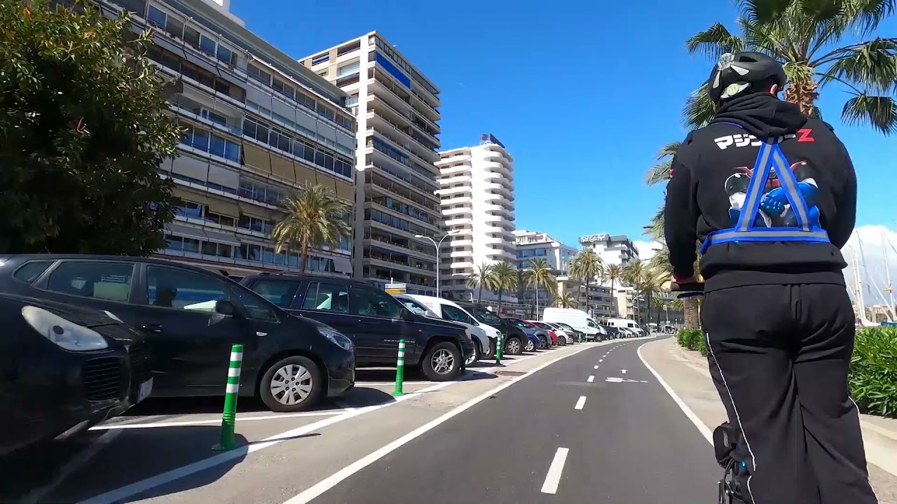 Palma seaside cycling 1, from Club de mar to Can Pastilla
