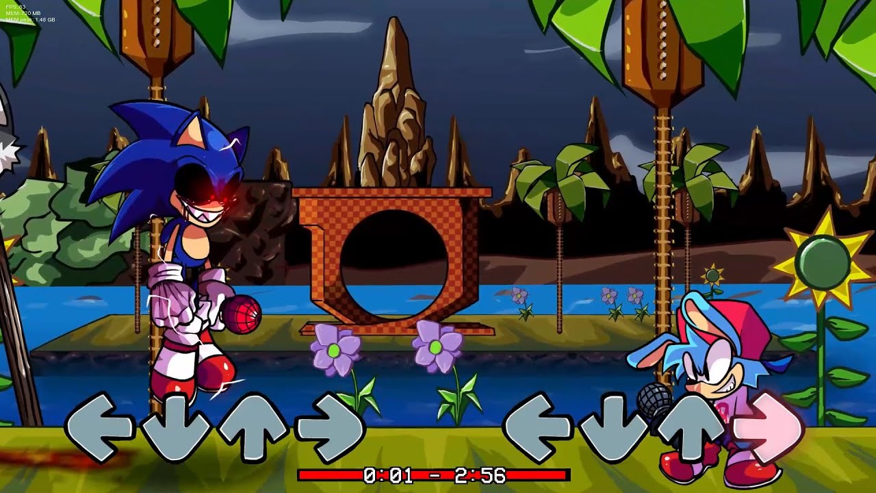 FNF vs Sonic.EXE - Red Rings (ZERO Version)