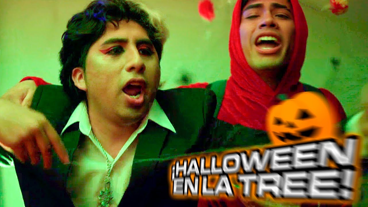 FIESTA de HALLOWEEN en la TREE HOUSE 🎃| Jefrain  - VLOG