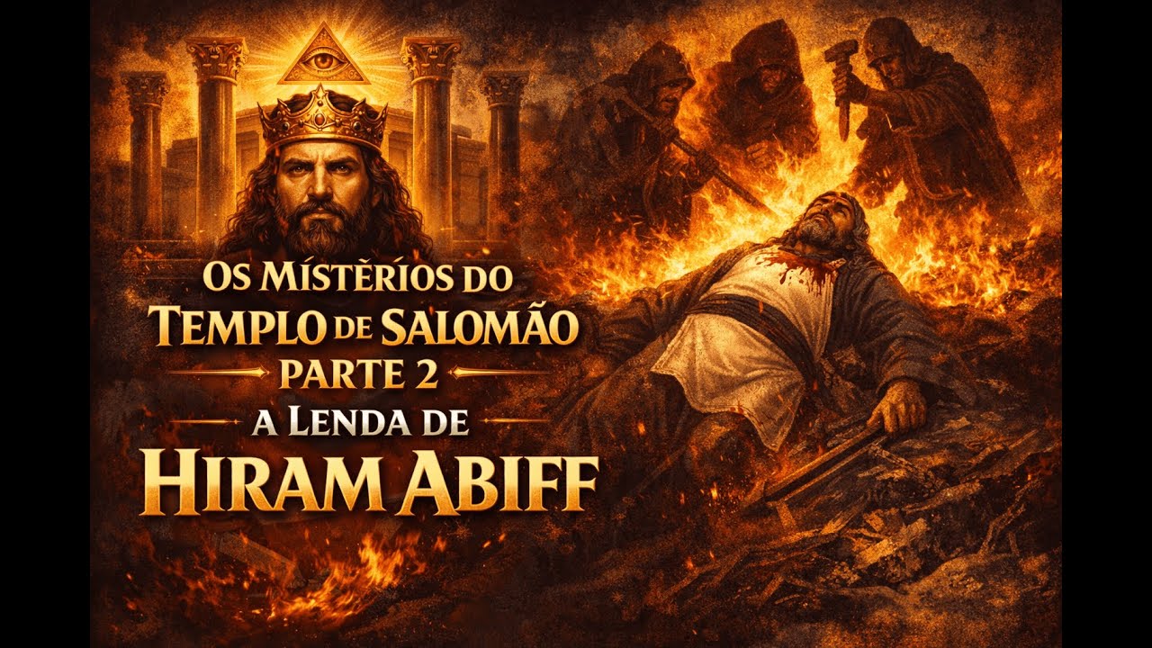OS MISTÉRIOS DO TEMPLO DE SALOMÃO PARTE 2   A LENDA DE HIRAM ABIFF