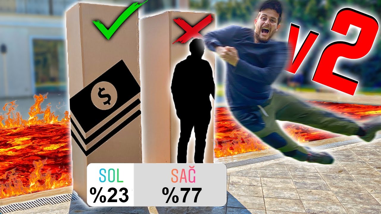 YANLIŞ KUTUYU İTERSEN YANARSIN! v2 (EĞLENCELİ YARIŞMA!)