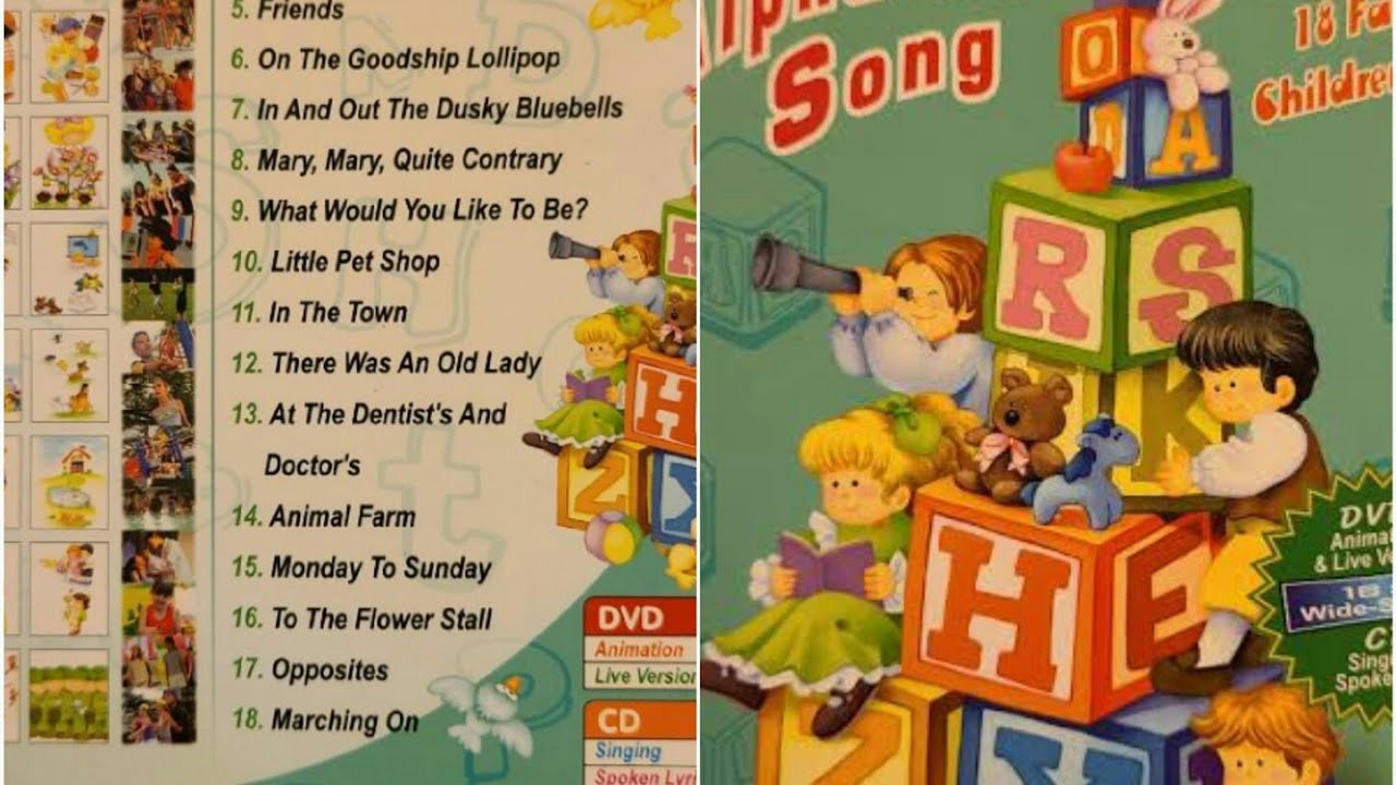 Listen, Sing & Learn | Alphabet Song | GEP | DVD VIDEO | 18 Favorite Children's Songs |