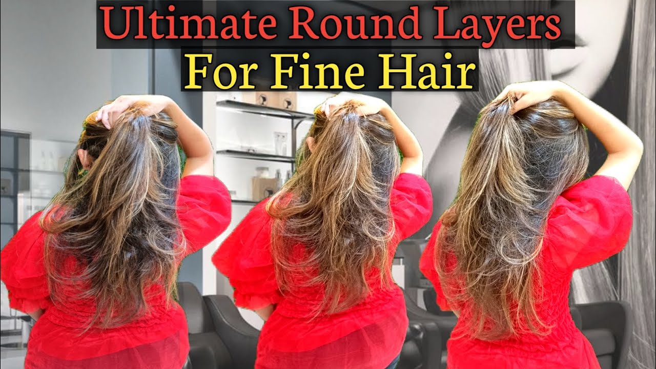 Flowing Elegance: Unveiling the Mesmerizing Allure of Long Round Layered Locks|@ARichHairCraft