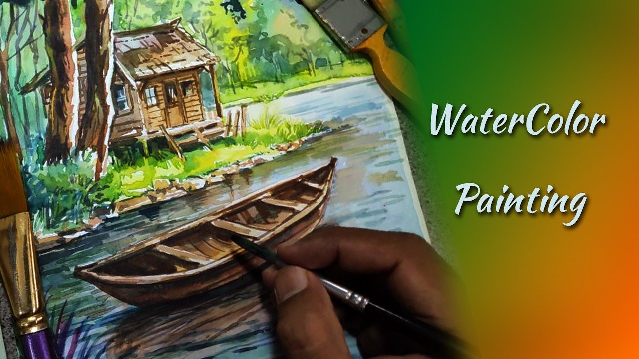 #watercolor_painting_tutorial #watercolor #art #painting