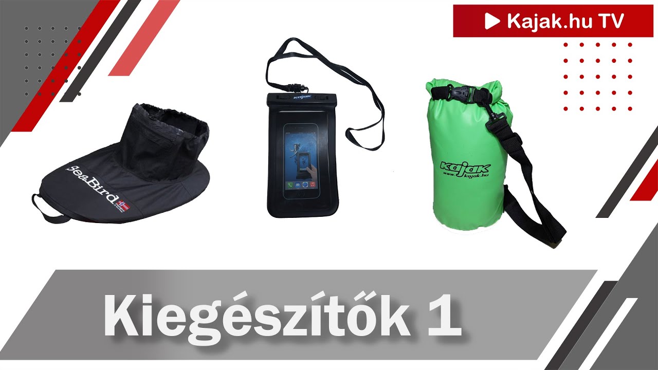 Kajakos kiegészítők 1 (2017) Kajak.hu TV