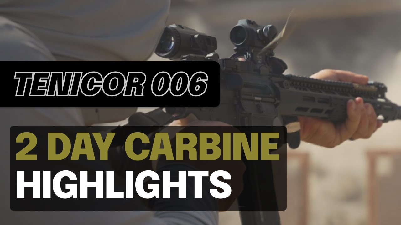 Training highlights from Kyle Defoor's 2-Day Carbine
