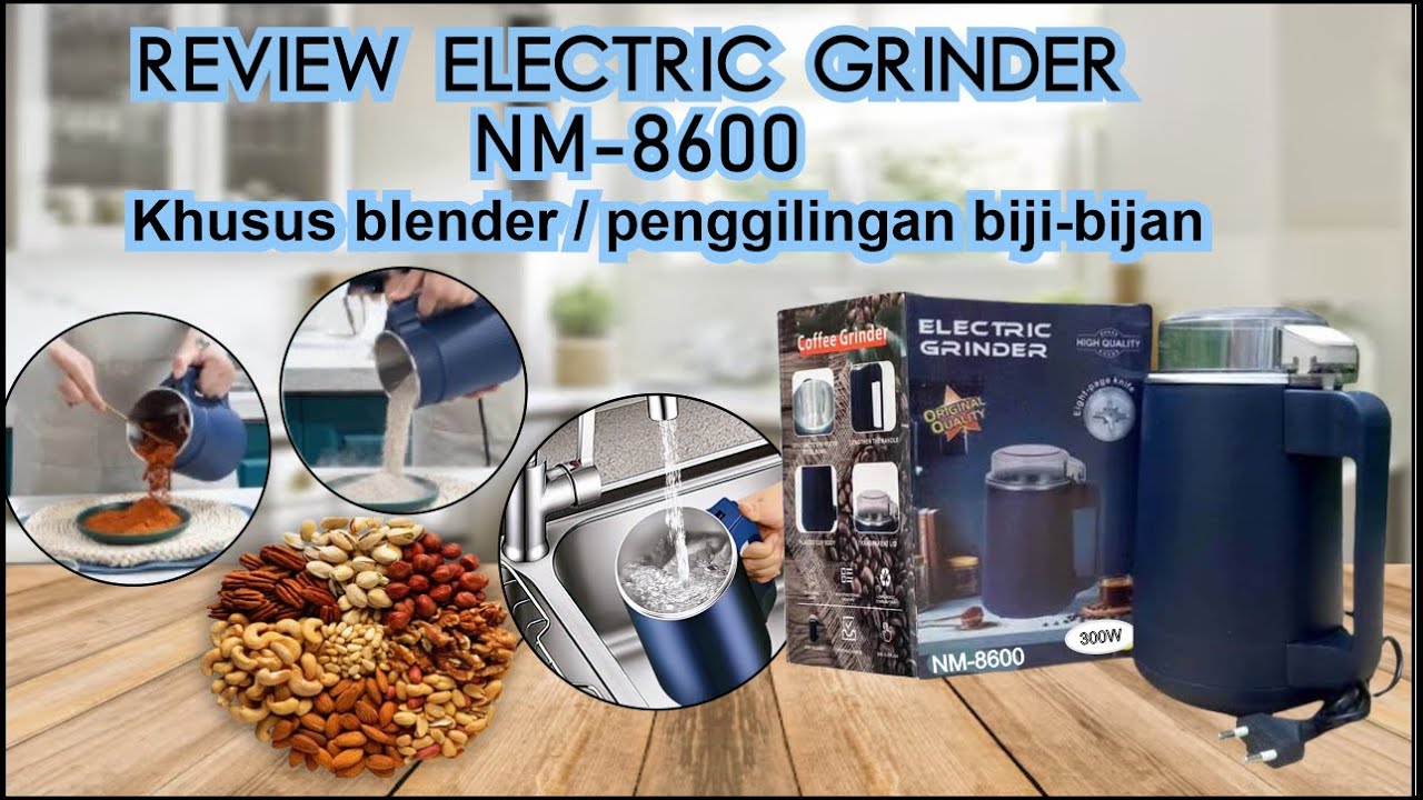 Blender biji-bijian Electric grinder NM 8600