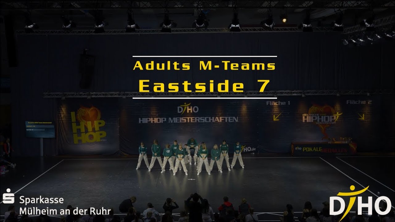 Eastside 7- Evolution Dance e.V. | 4. Platz- Adults M-Teams M-Reihe HipHop