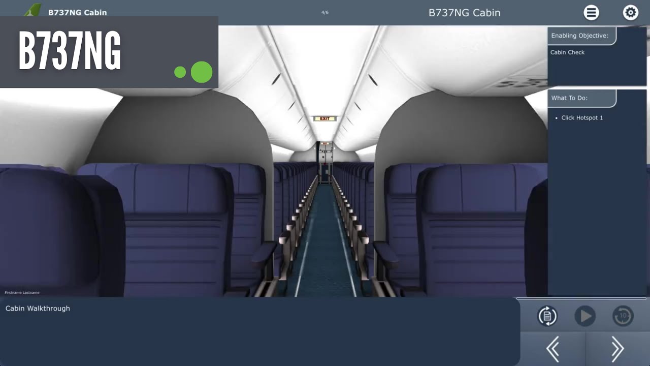 CPaT's 3D Cabin Trainer Walkthrough