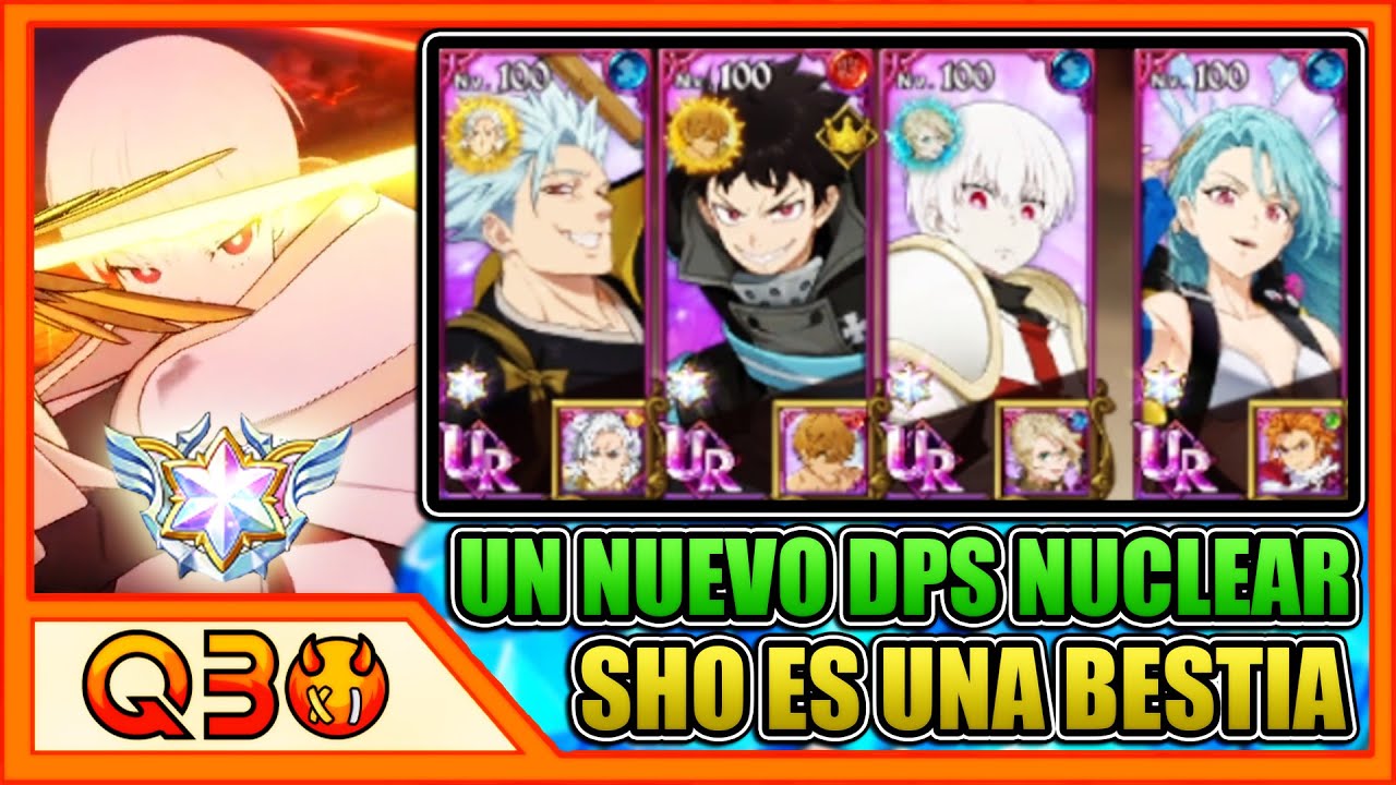 ¡SHO ES UNA MÁQUINA DE METER ONE-SHOTS NUCLEARES! 1/6 Y SIN ARMARIO LMAO. | 7DS: Grand Cross