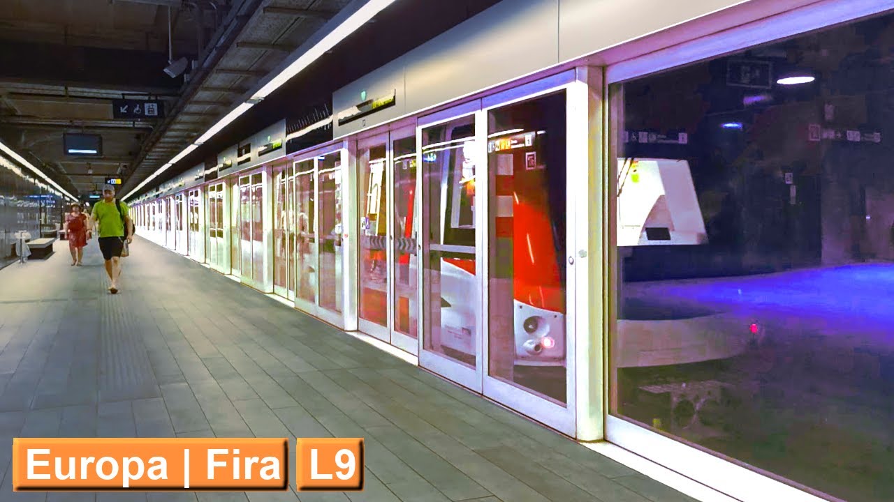 Europa - Fira | Линия 9 Sud : Барселонский метрополитен ( TMB 9000 )